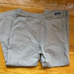 Patagonia Straight-Leg Pants in Light Brown